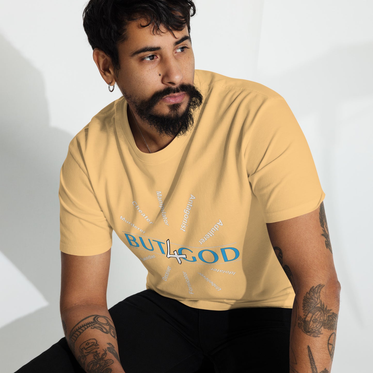 But '4' God - Men’s Premium Tee