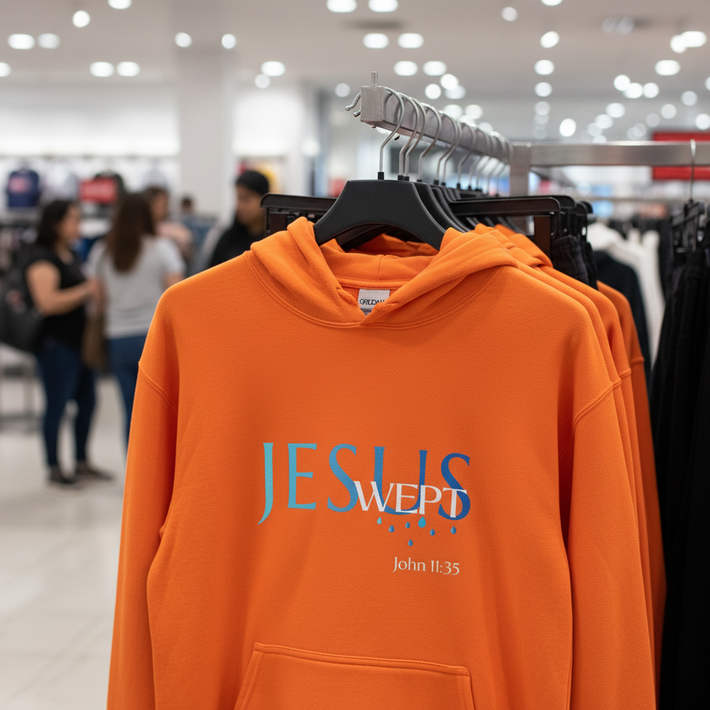 God Speaks - "Jesus Wept" - Unisex Hoodie
