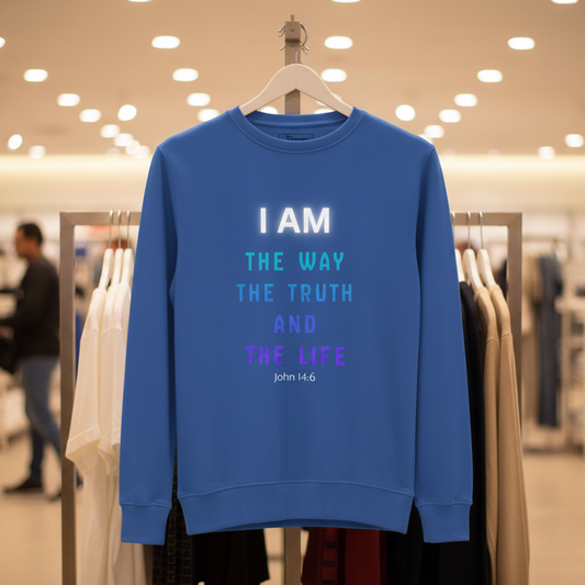 God Speaks - "The WAY" - Unisex Organic Sweatshirt