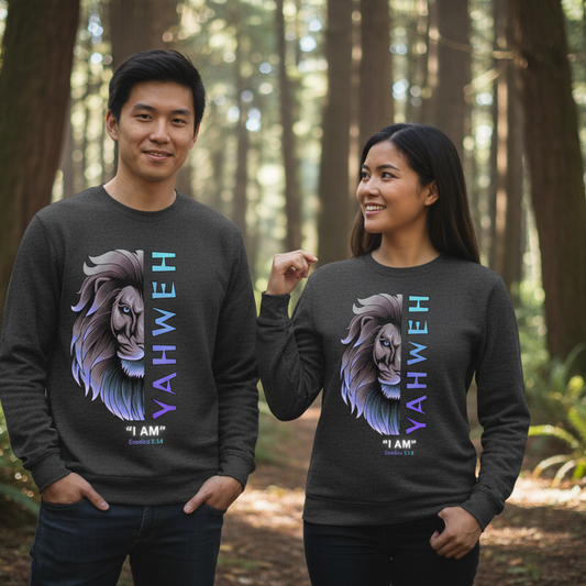 God Speaks - "Yahweh" - Unisex Premium Sweatshirt