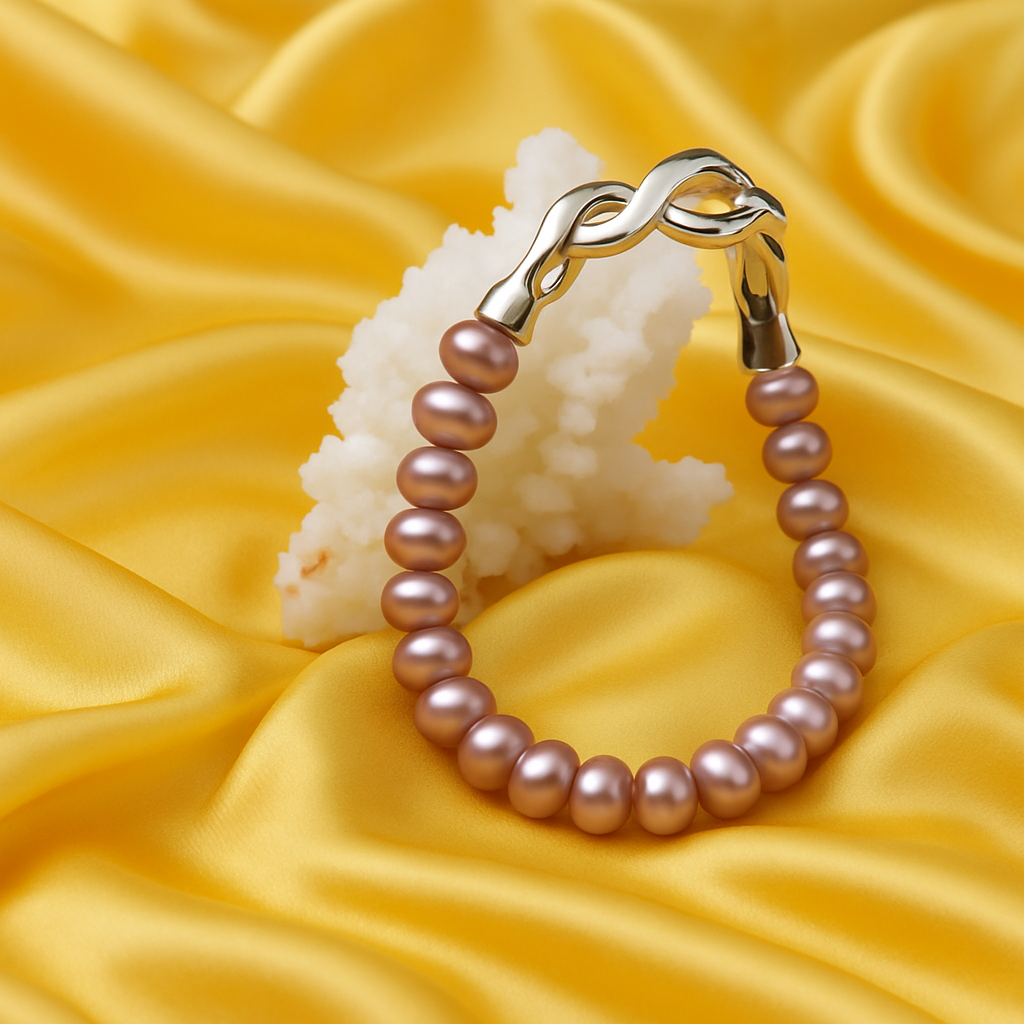 925 Sterling Silver Pearl Bracelets