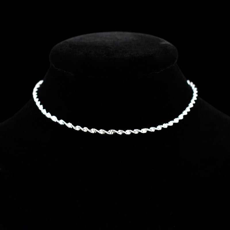 Women Anklet 925 Sterling Silver Anklets Bracelet