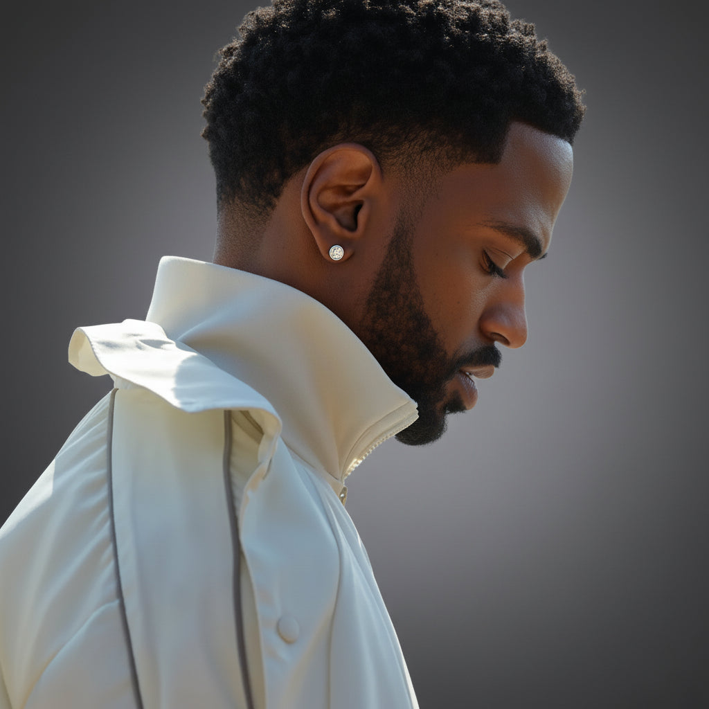 Bling Stud Earrings for Women and Men