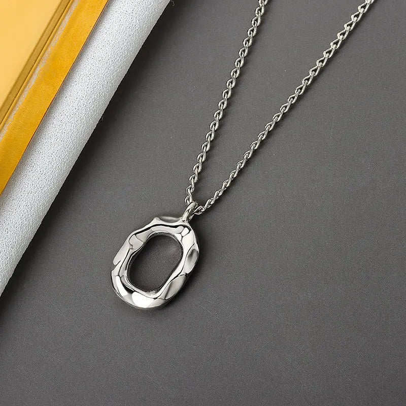 Elegant Pendant Women's Necklace Plated w/ 925 Sterling Silver