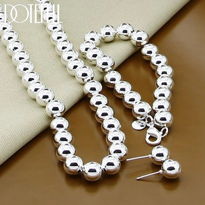 925 Sterling Silver Elegant Women's Jewelry Set