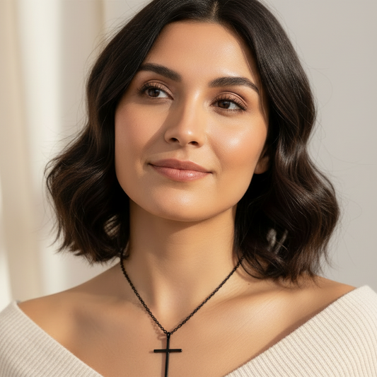 Faith Cross Pendant Necklace for Women & Men