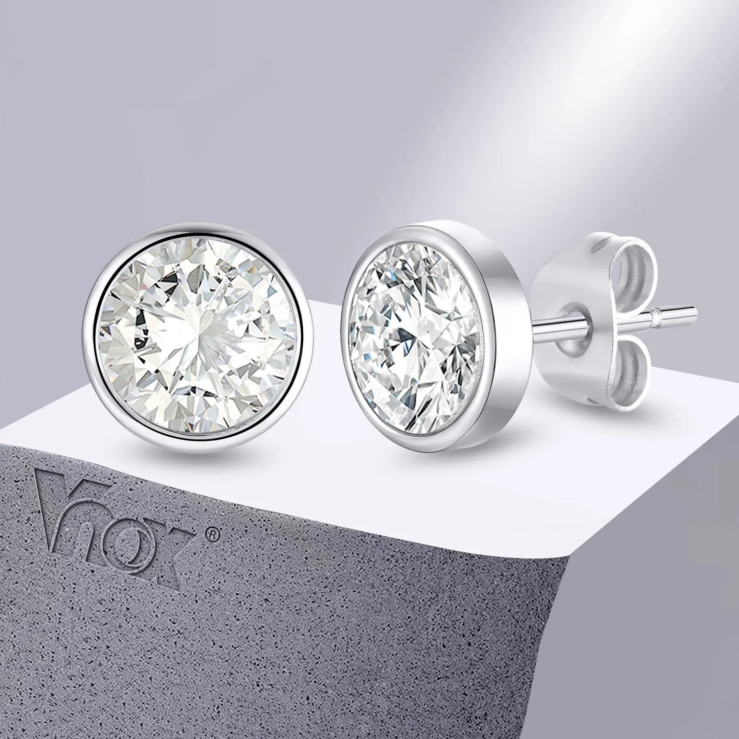 Bling Stud Earrings for Women and Men
