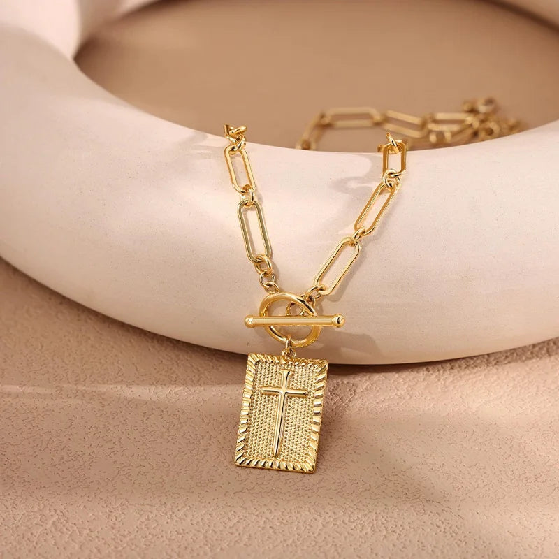 Cross Pendant Necklace for Women