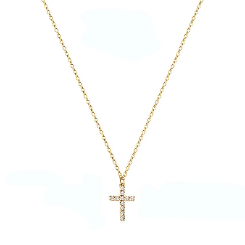 Cross Pendant Necklace for Women
