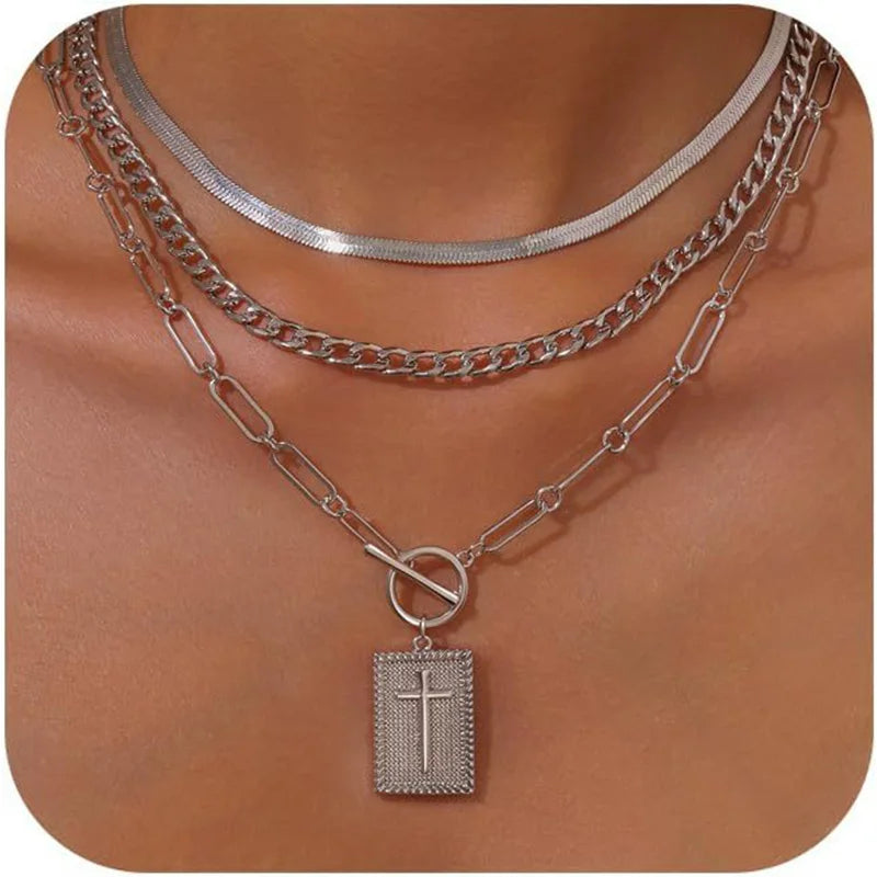 Cross Pendant Necklace for Women
