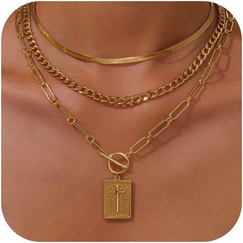 Cross Pendant Necklace for Women
