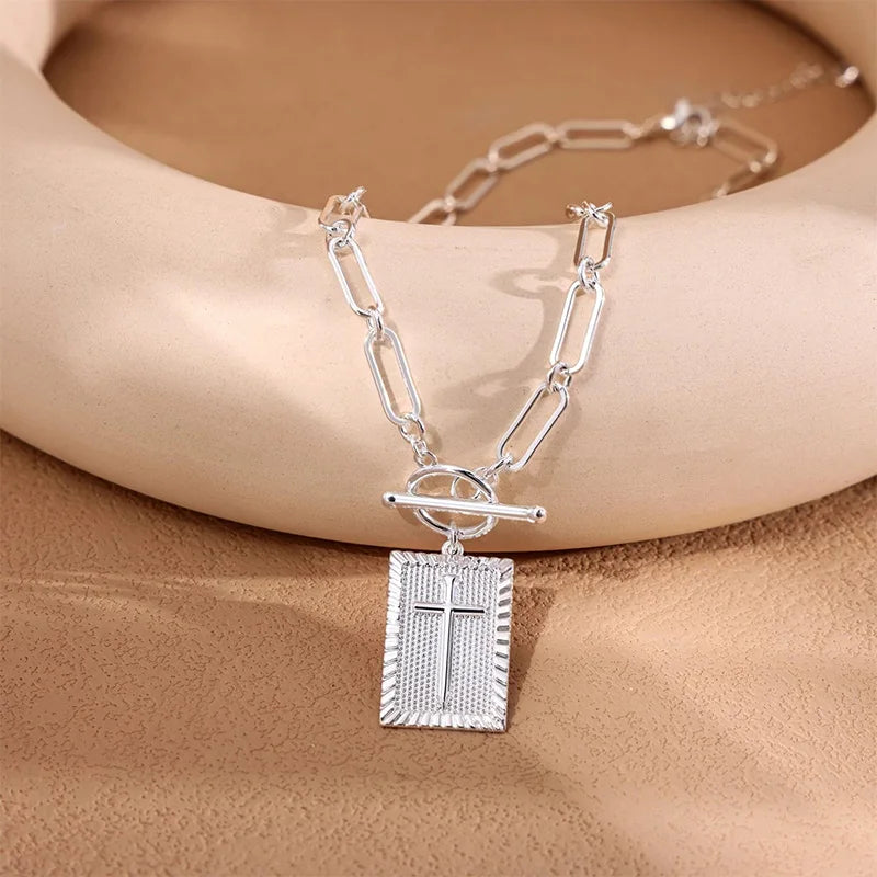 Cross Pendant Necklace for Women