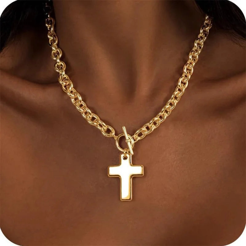 Cross Pendant Necklace for Women