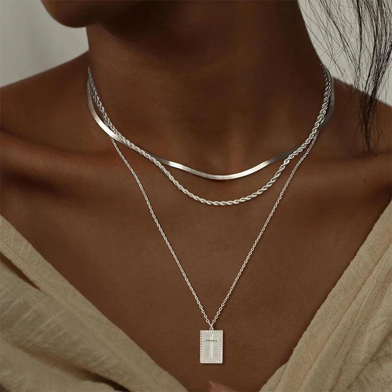 Cross Pendant Necklace for Women