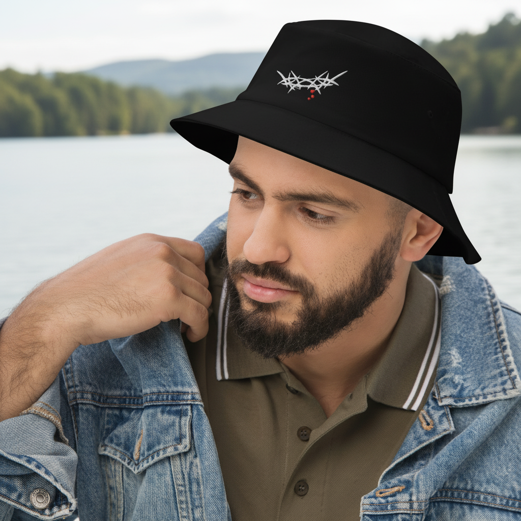 "Kings Crown" - Embroidered Bucket Hat