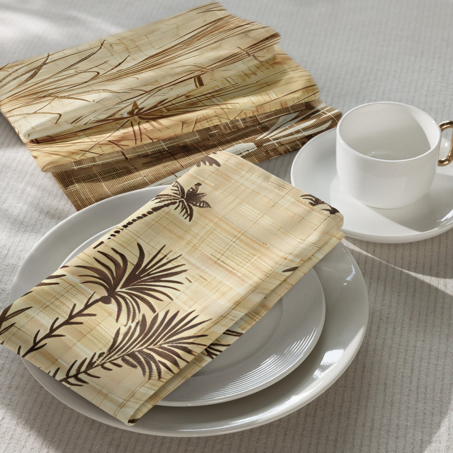 Custom 4pc. African Print Cloth Napkin Set