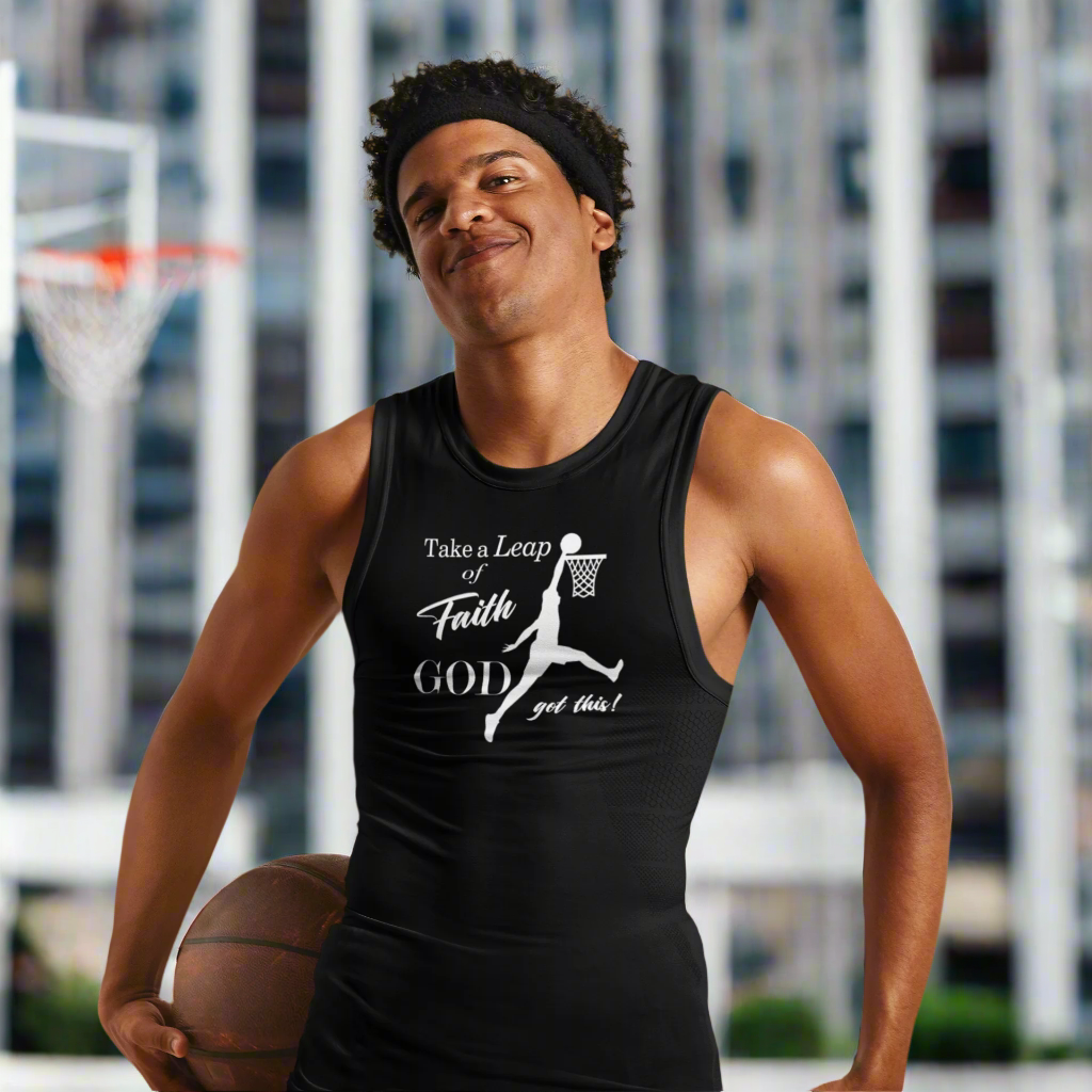 "Leap of Faith" - Men’s Premium Tank Top