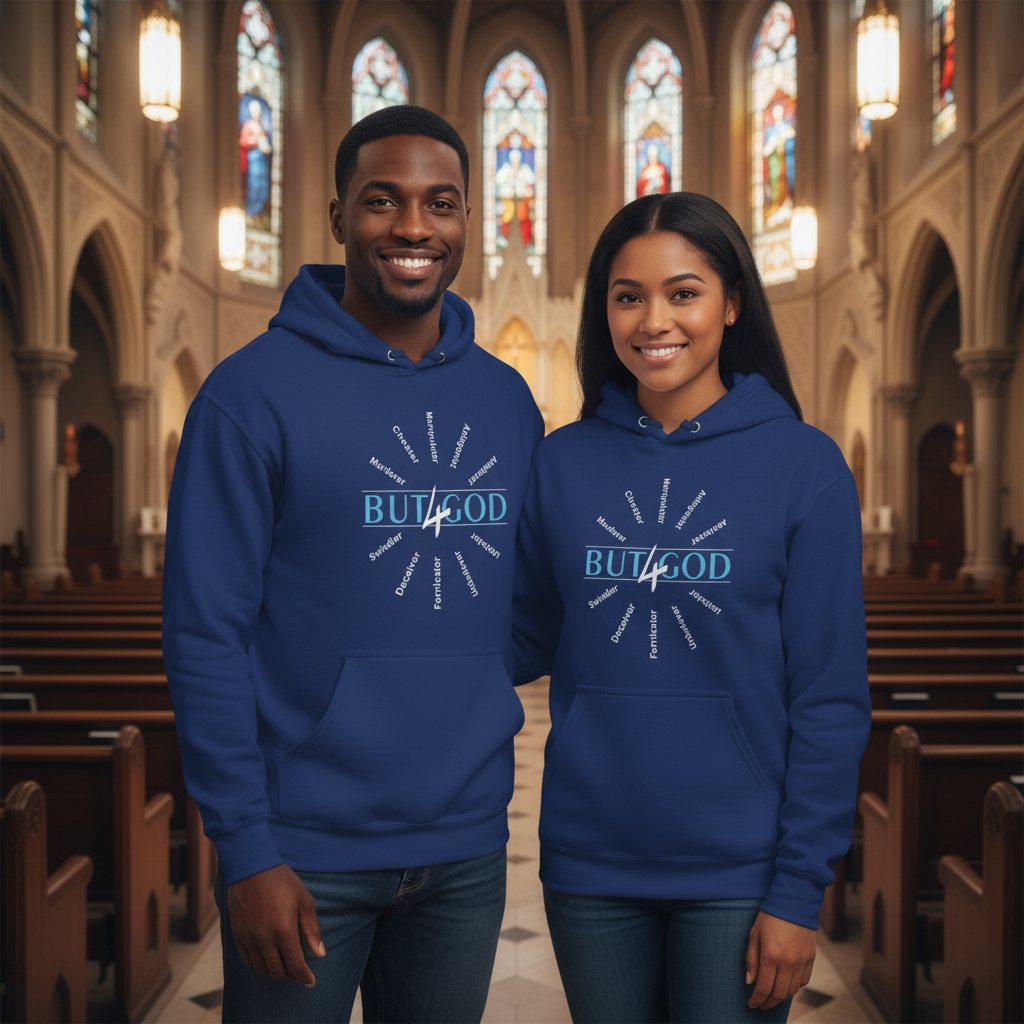 But "4" God - Unisex Hoodie (Front)
