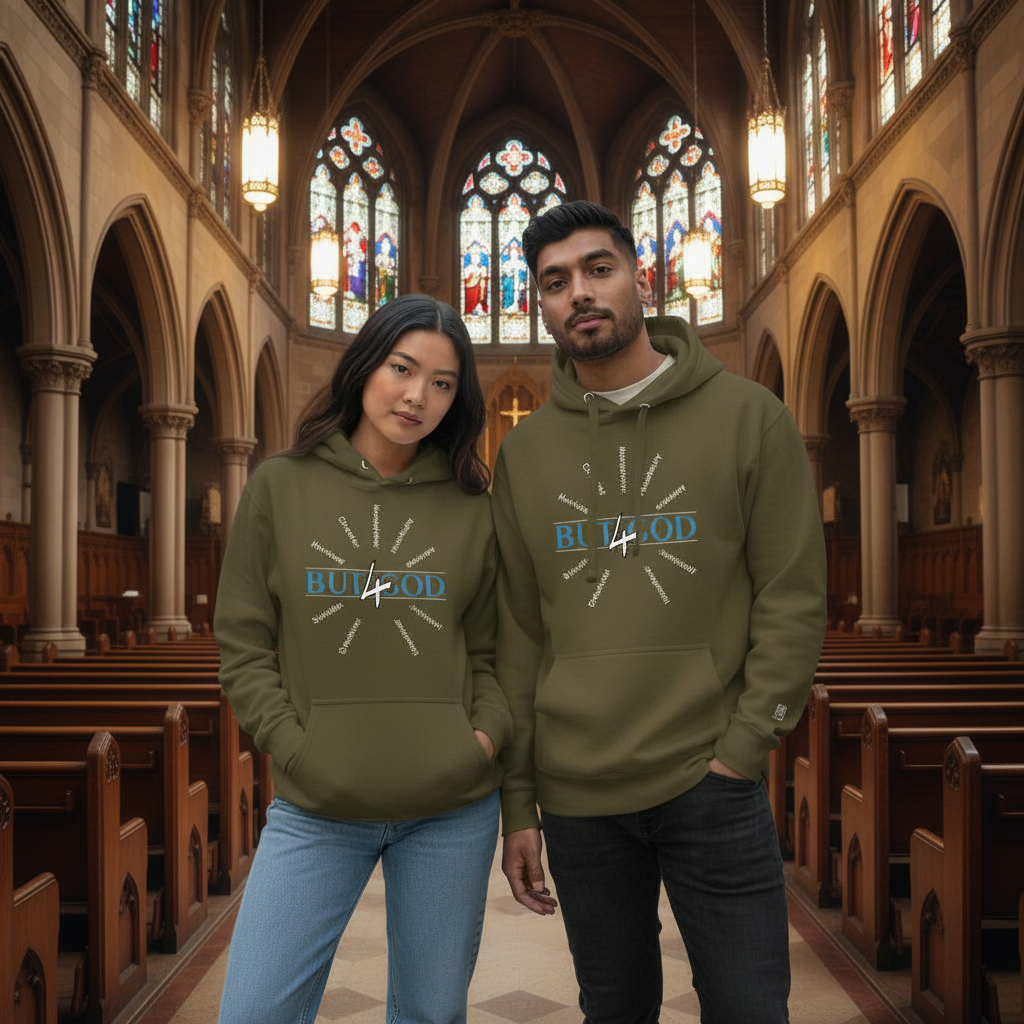 But "4" God - Unisex Hoodie (Front)