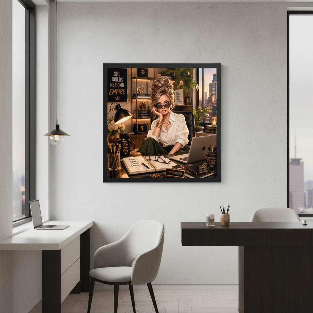 "Proverbs 31" - Framed Poster-C