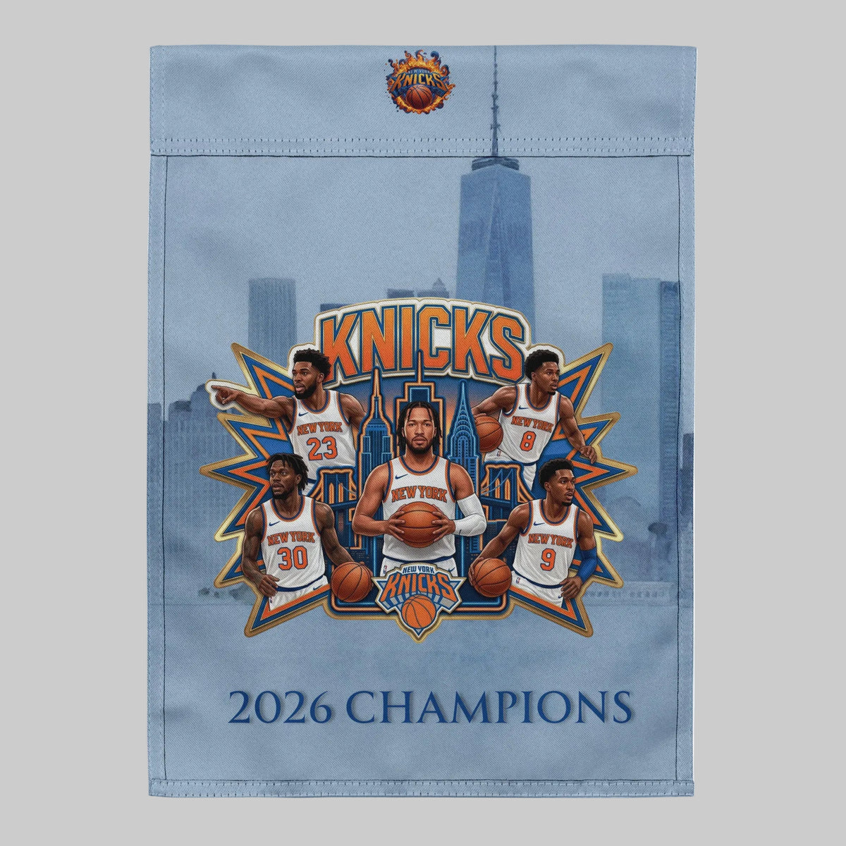 "Knicks" - 2 Sided Garden flag
