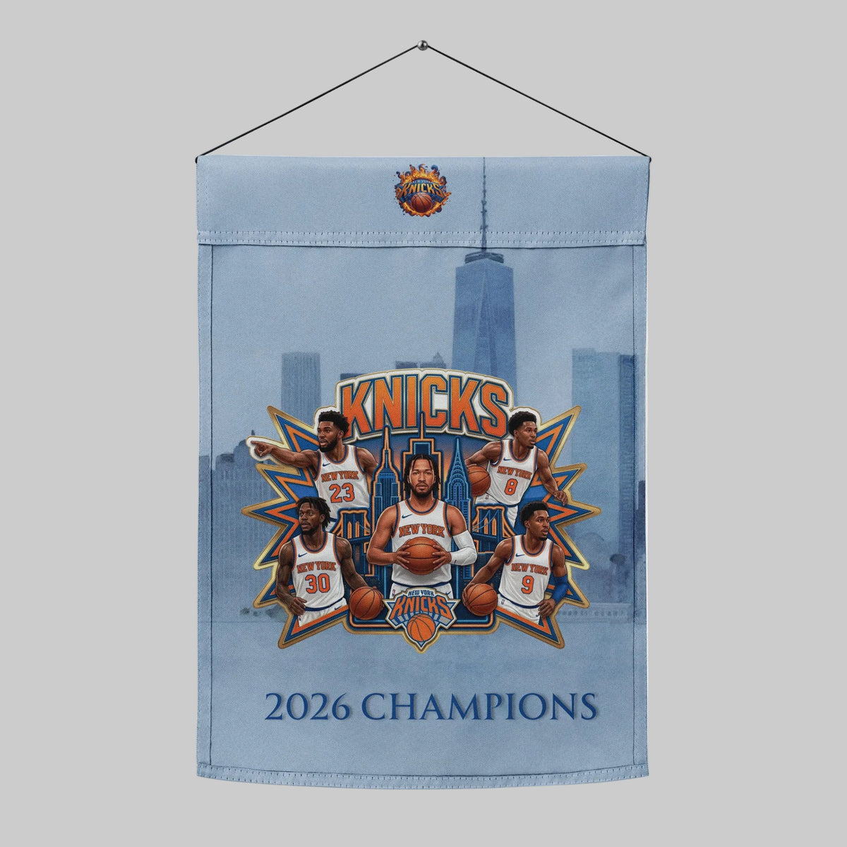 "Knicks" - 2 Sided Garden flag
