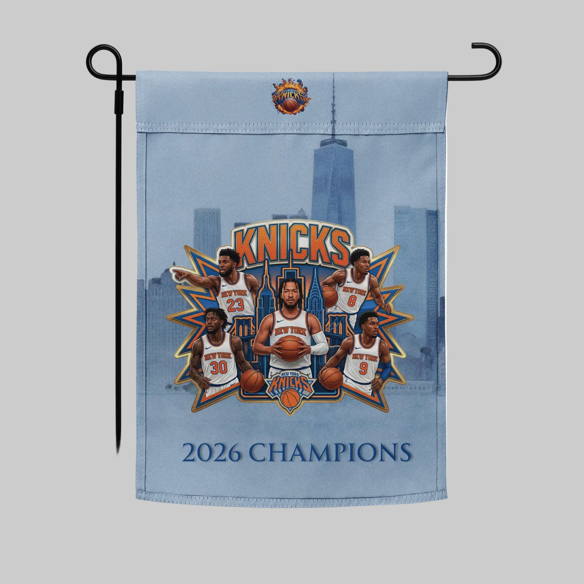 "Knicks" - 2 Sided Garden flag