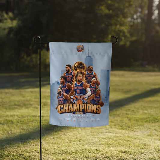"Knicks" - 2 Sided Garden flag
