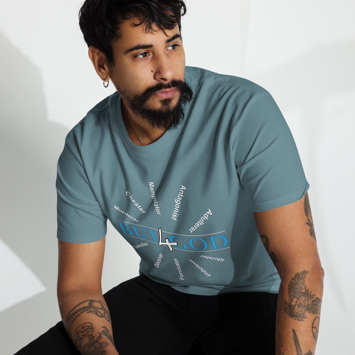 But "4" God - Men’s Premium Tee