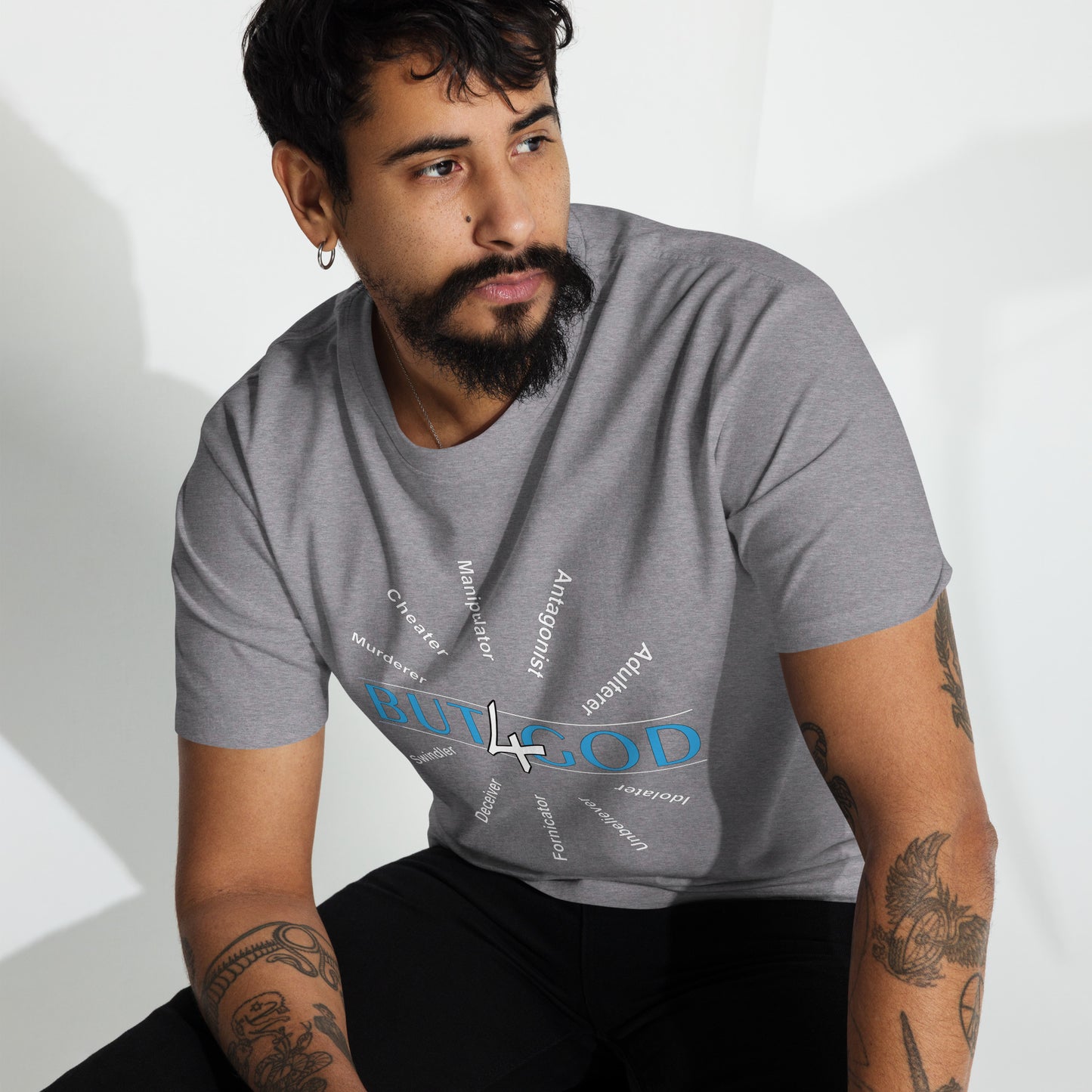 But "4" God - Men’s Premium Tee