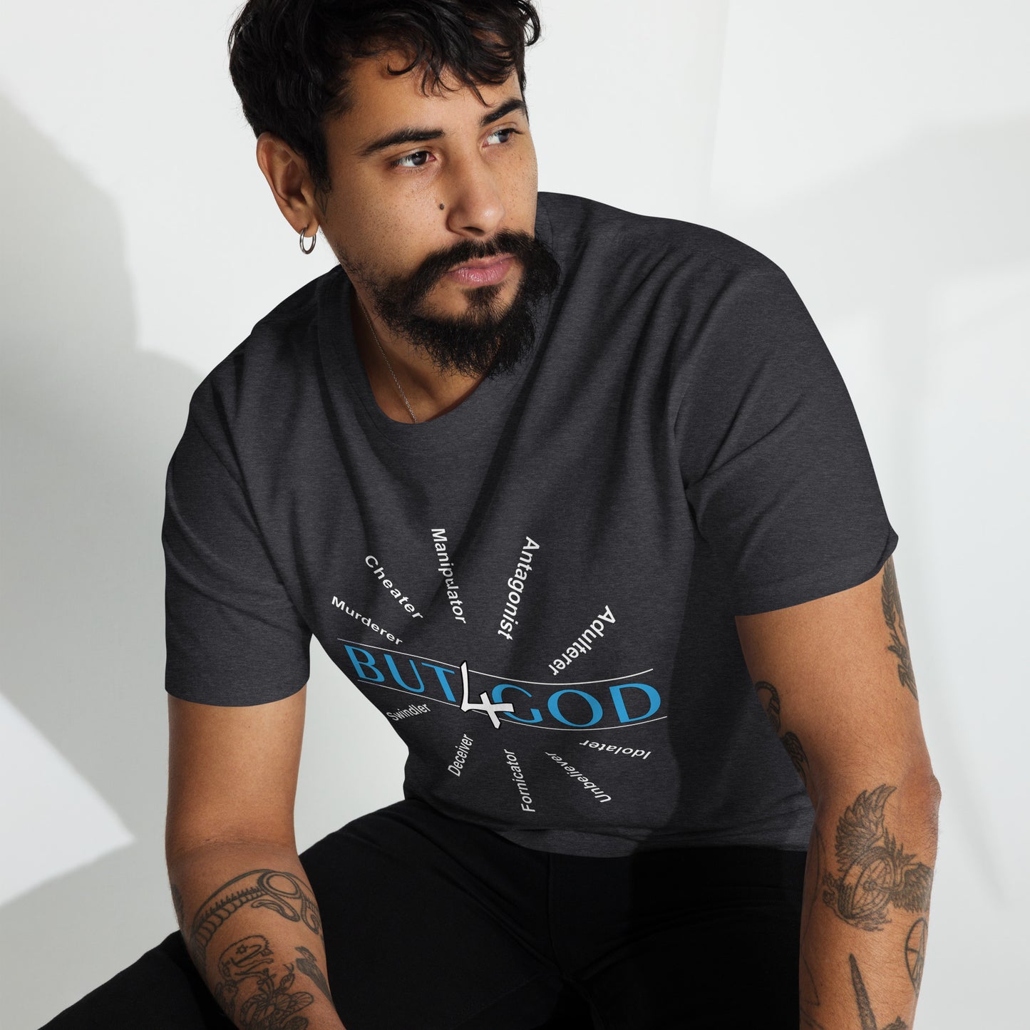 But "4" God - Men’s Premium Tee