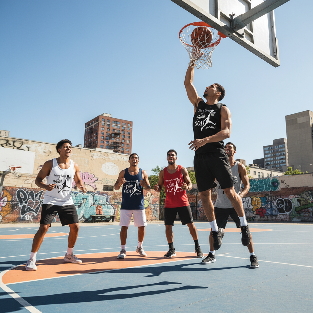 "Leap of Faith" - Men’s Premium Tank Top