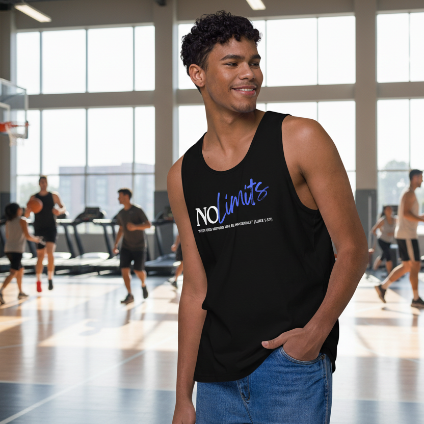 "No Limits" - Men’s Premium Tank