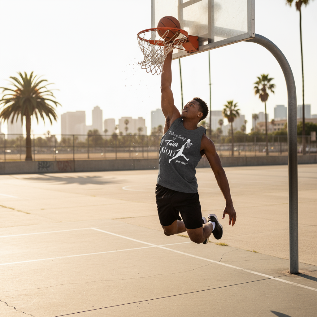 "Leap of Faith" - Men’s Premium Tank Top