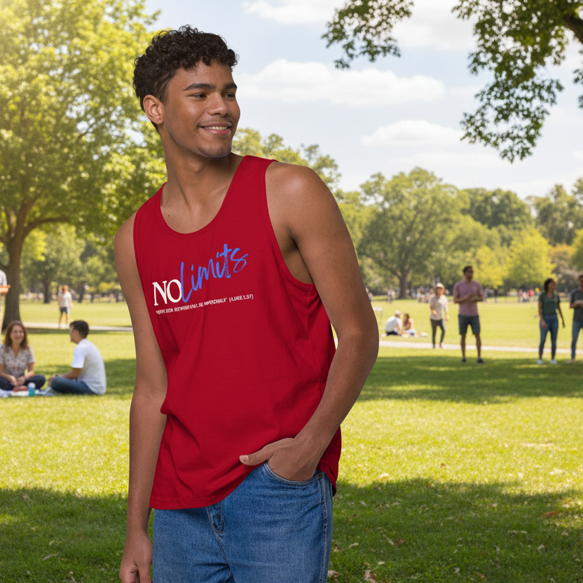 "No Limits" - Men’s Premium Tank