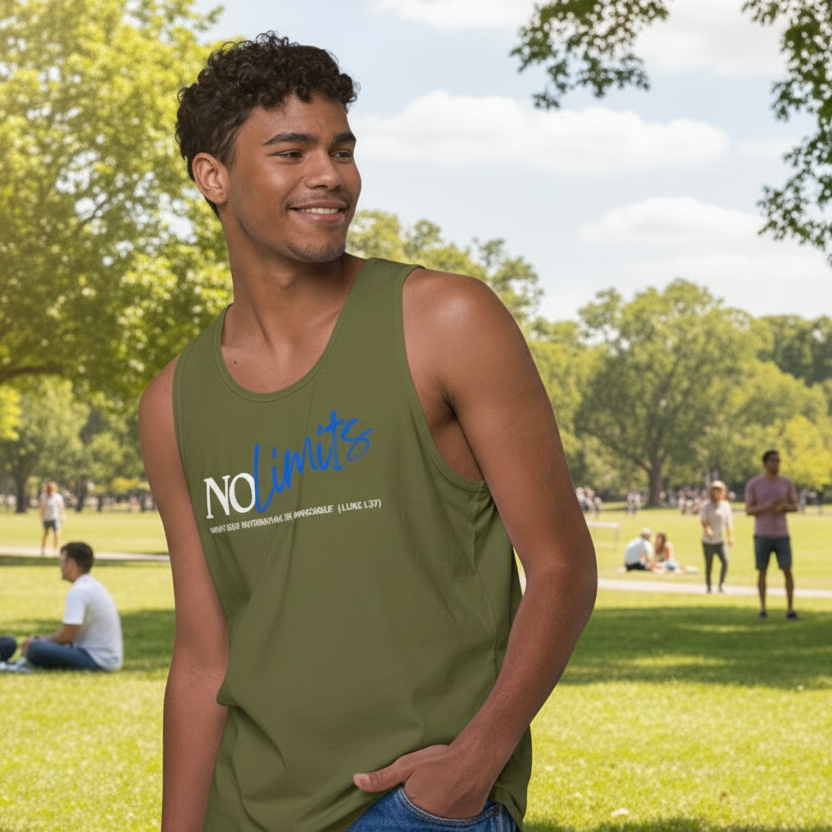 "No Limits" - Men’s Premium Tank