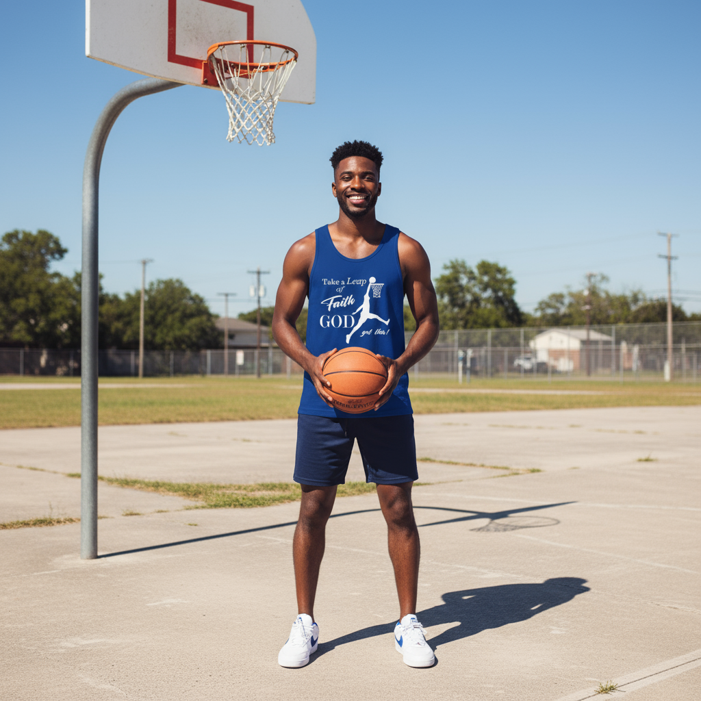 "Leap of Faith" - Men’s Premium Tank Top