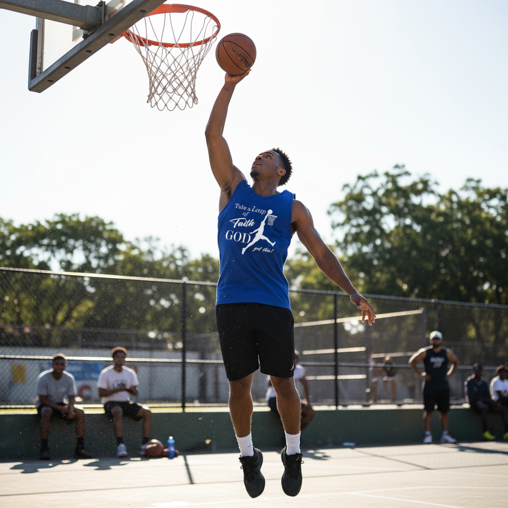 "Leap of Faith" - Men’s Premium Tank Top