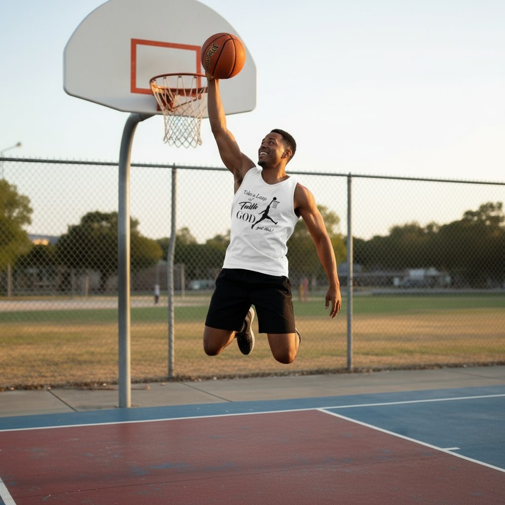 "Leap of Faith" - Men’s Premium Tank Top