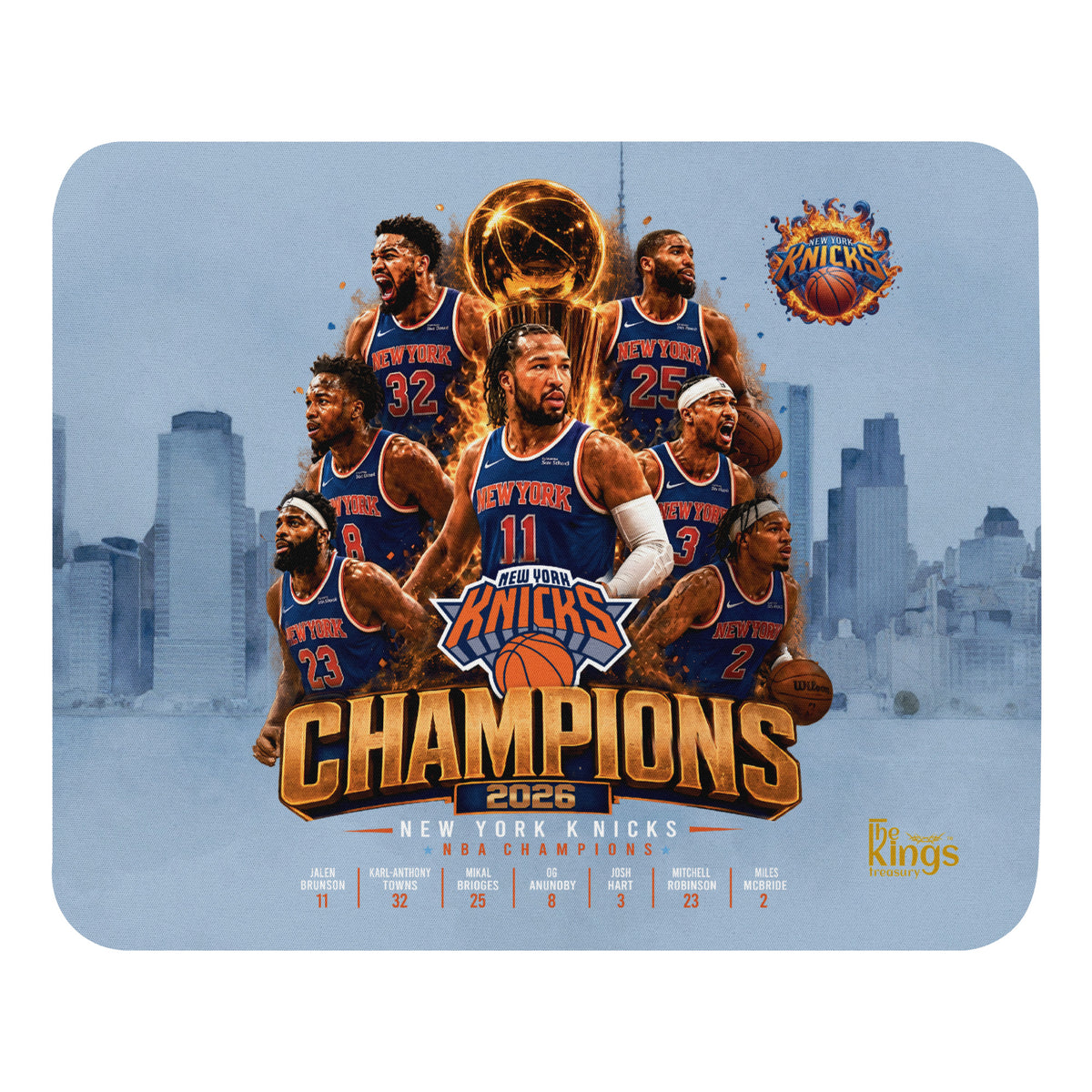 "Knicks" - Square Mouse pad