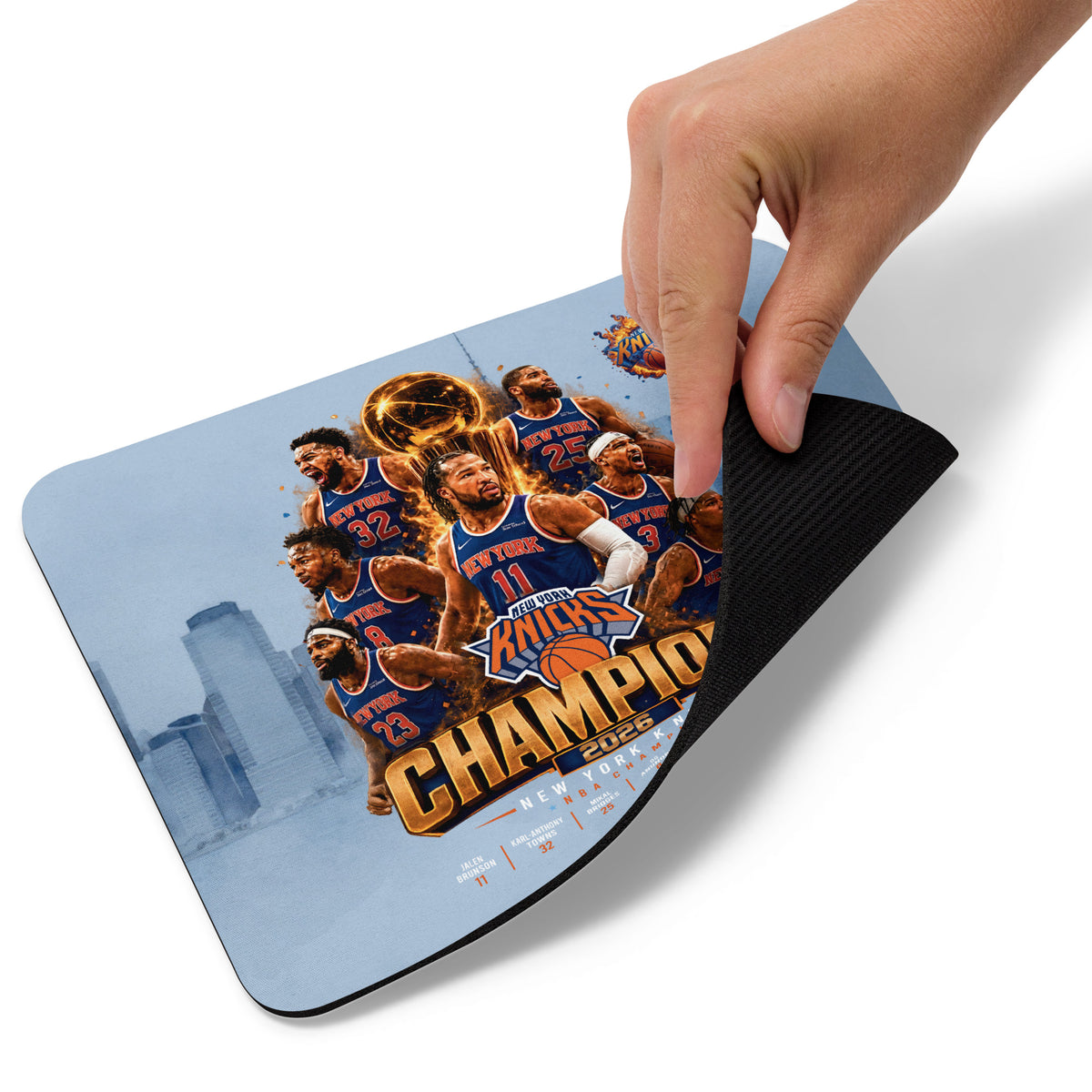 "Knicks" - Square Mouse pad