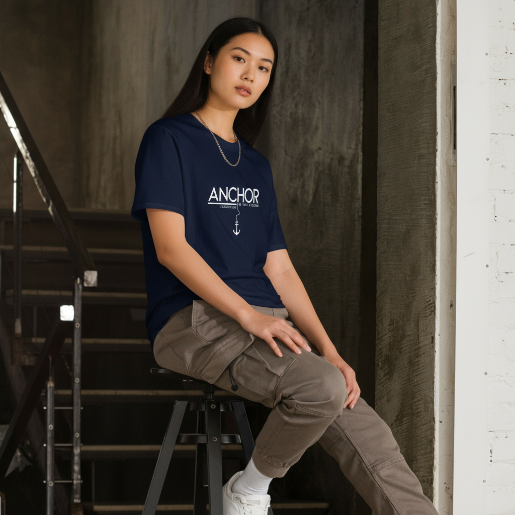 "Anchor" - Unisex Relaxed Fit T-Shirt
