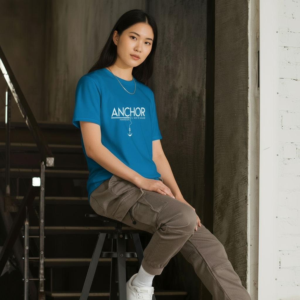 "Anchor" - Unisex Relaxed Fit T-Shirt
