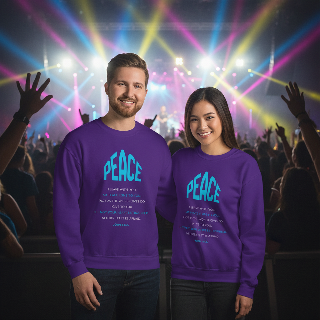 God Speak's - "Peace" - Unisex Sweatshirt