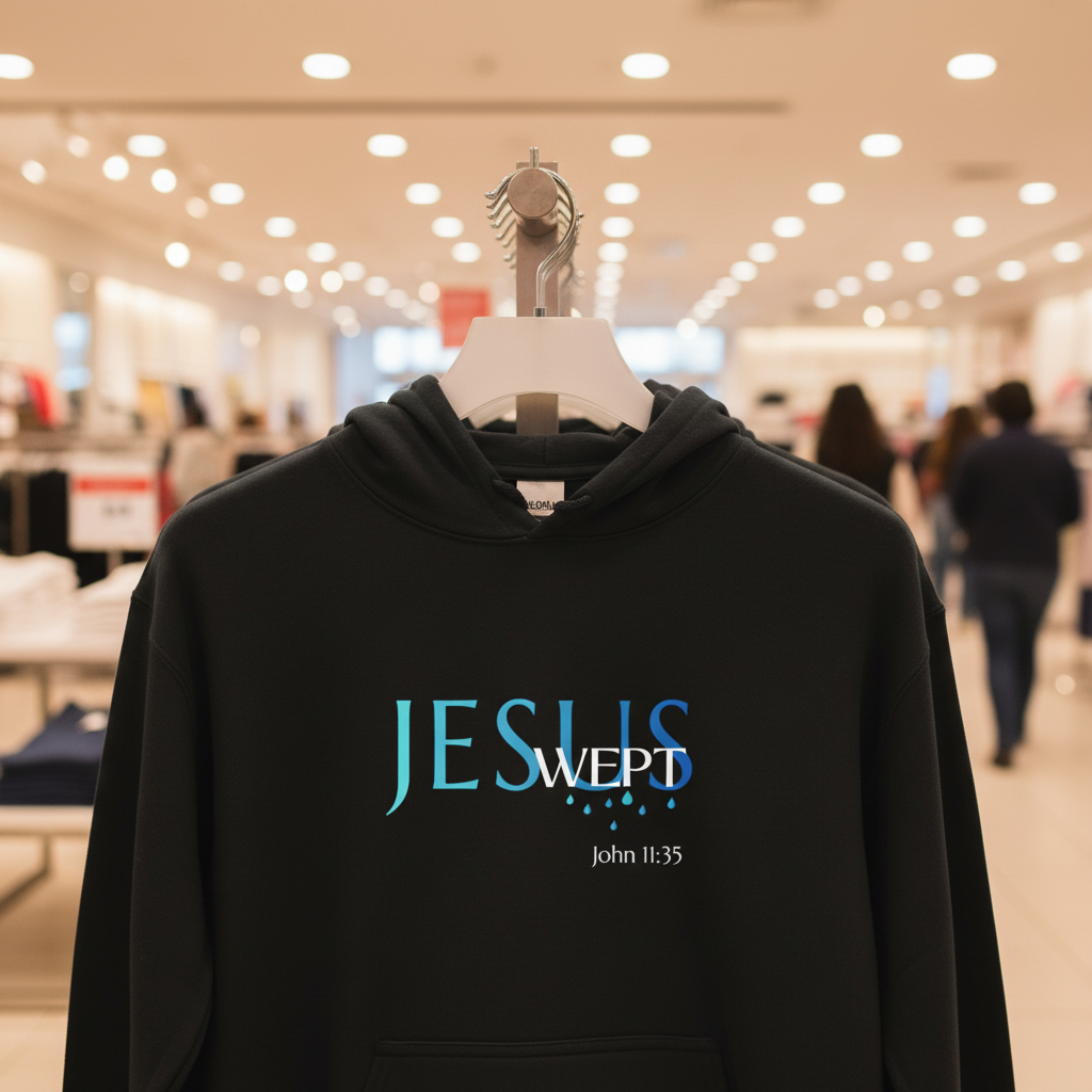 God Speak's - "Jesus Wept" - Unisex Hoodie