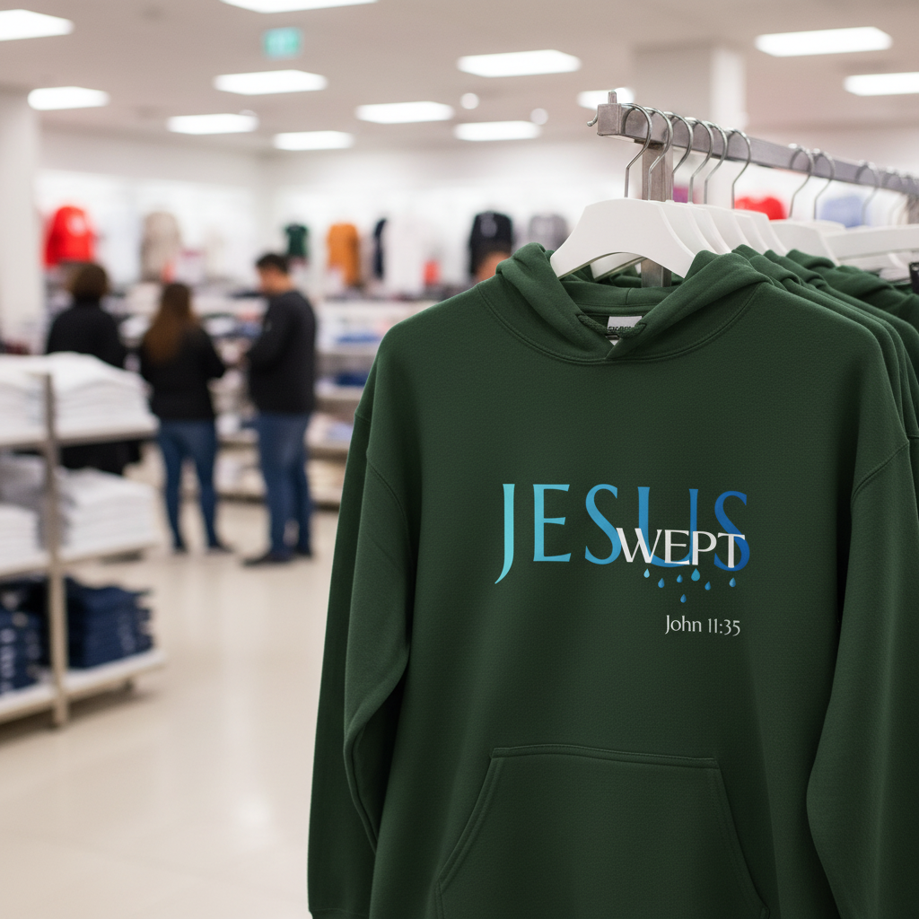 God Speak's - "Jesus Wept" - Unisex Hoodie