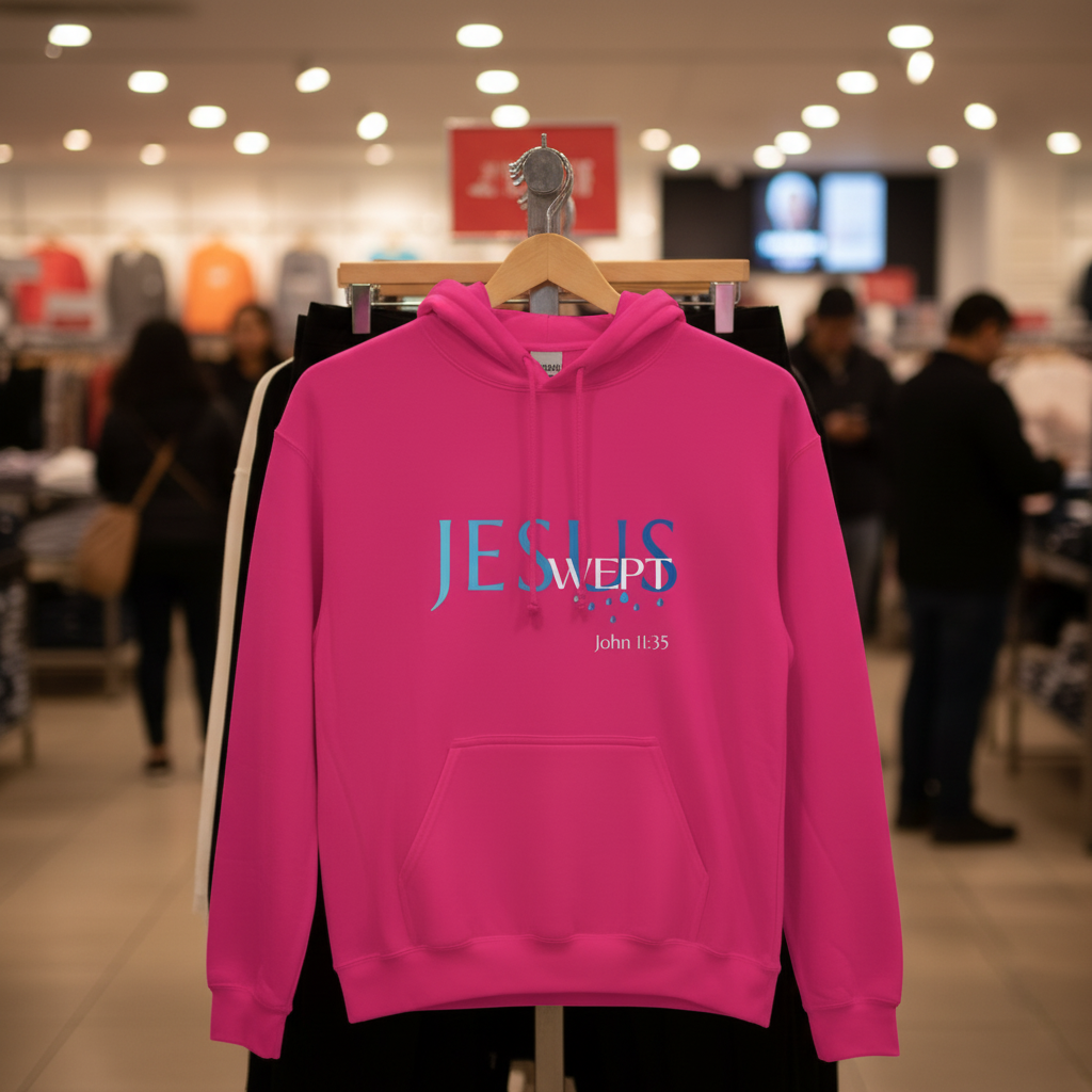 God Speak's - "Jesus Wept" - Unisex Hoodie