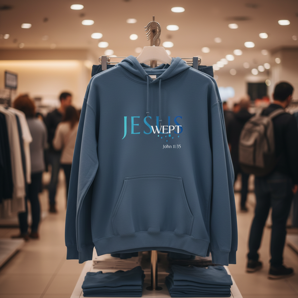 God Speak's - "Jesus Wept" - Unisex Hoodie