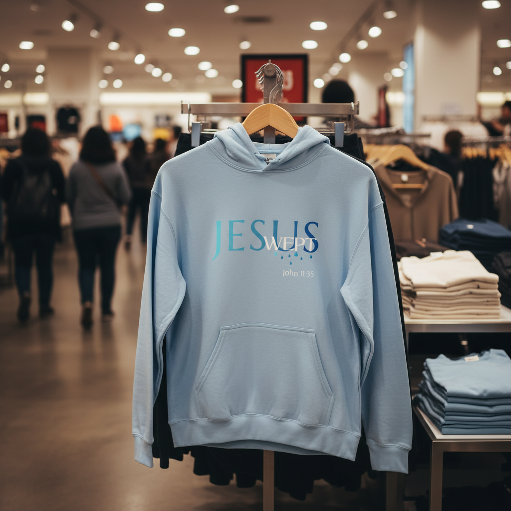 God Speak's - "Jesus Wept" - Unisex Hoodie