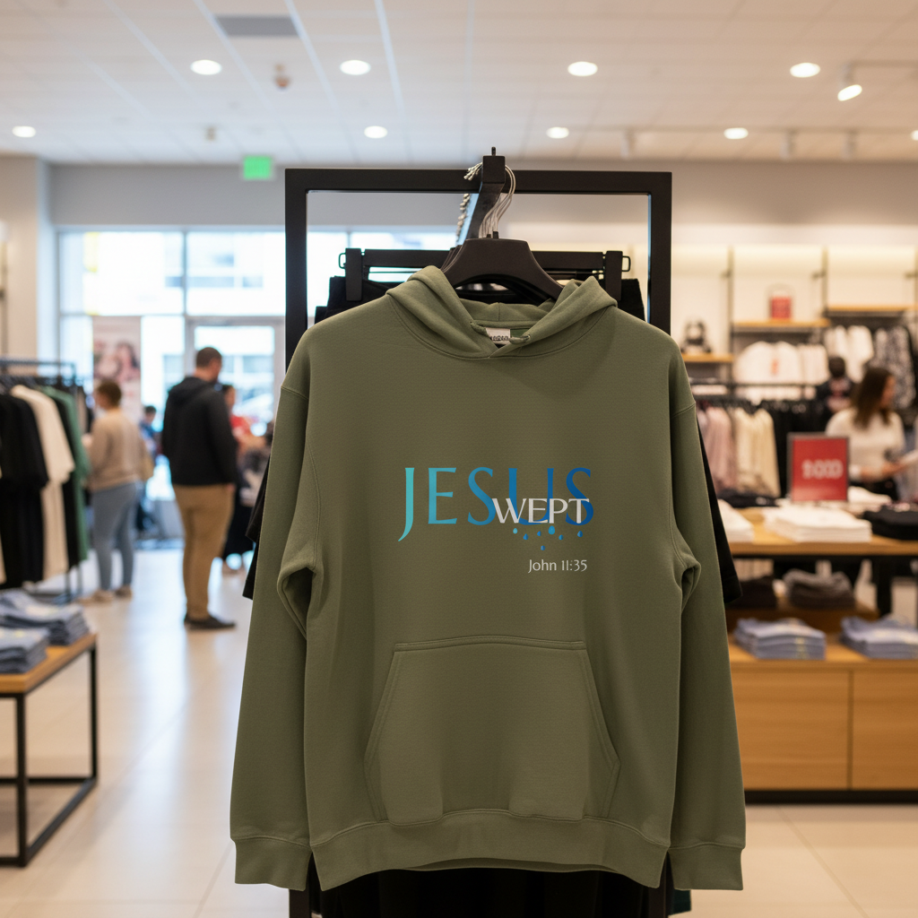 God Speak's - "Jesus Wept" - Unisex Hoodie